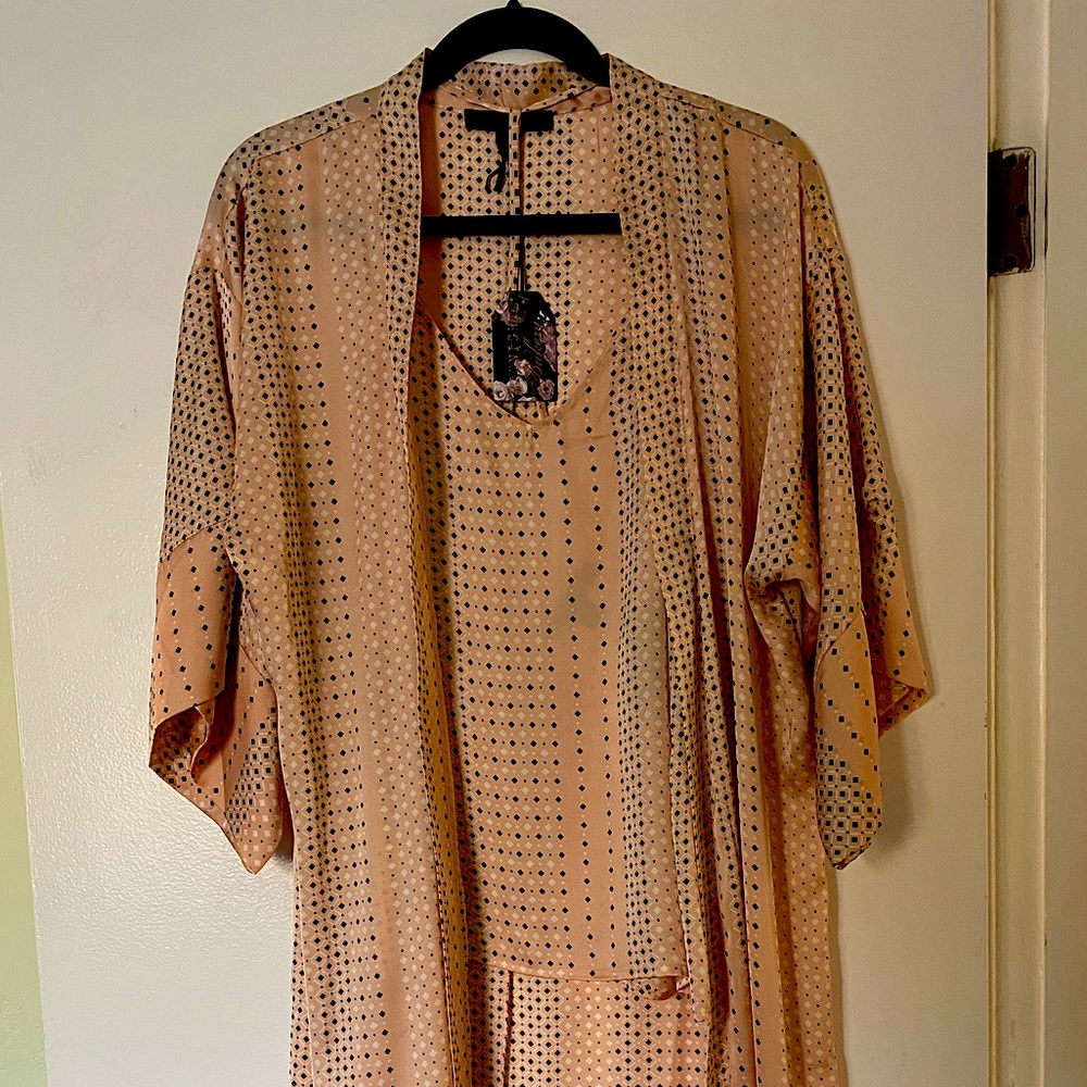 Kimono and camisole